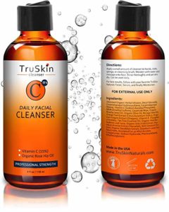TruSkin Vitamin C Daily Facial Cleanser - Best Natural Cleansers