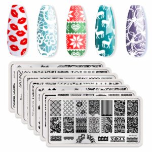 best nail stamping kit - Born Pretty Nail Art Stamping Template