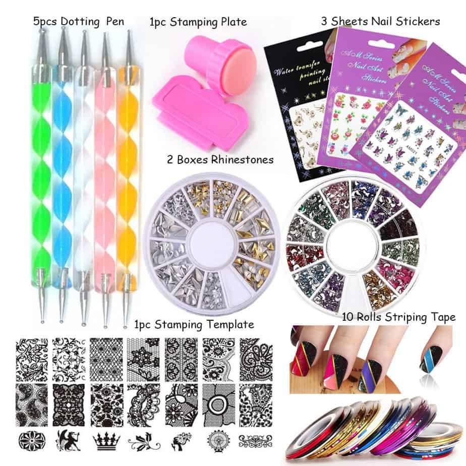 LoveOurHome Nail Art Stamping Templates