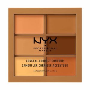 NYX Professional makeup contour palette – Best drugstore contour for dark skin