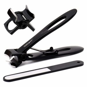 SZQHT Ultra Wide Jaw Opening Nail Clippers Set - Best Toenail Clippers