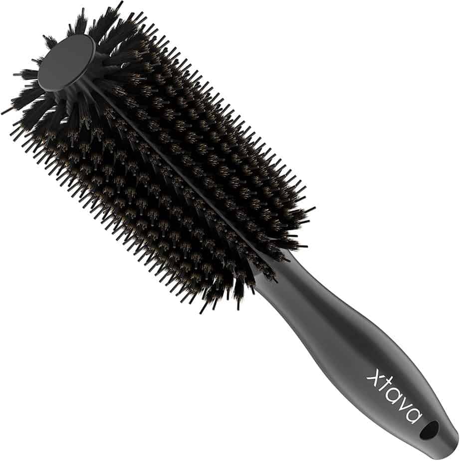 Xtava 22mm Natural Double Bristle Hair Brush