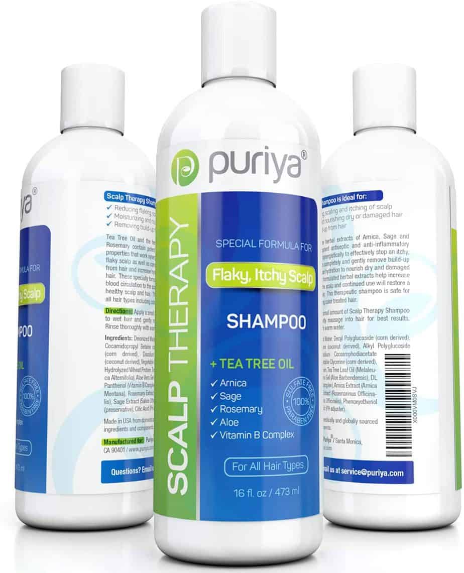 Puriya Sulfate Free Tea Tree Oil Shampoo