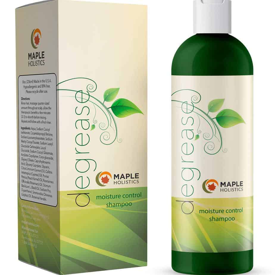 Shampoo for oily hair and oily scalp - by maple holistics