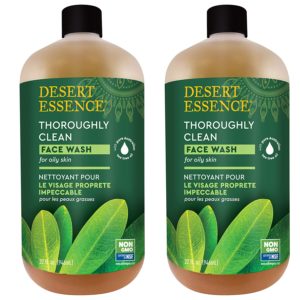 Desert Essence clean face wash – Tea tree oil