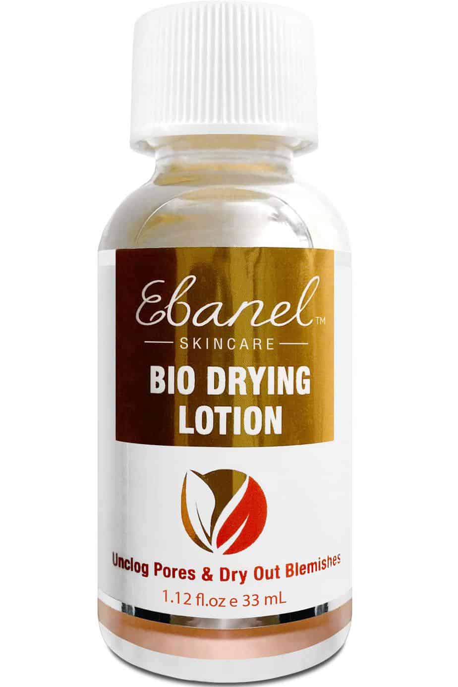 Ebanel bio drying lotion for cystic acne spot treatment