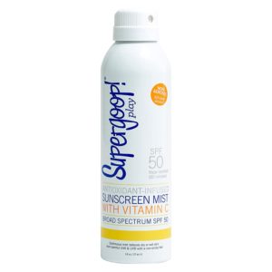 Supergoop antioxidant body spray