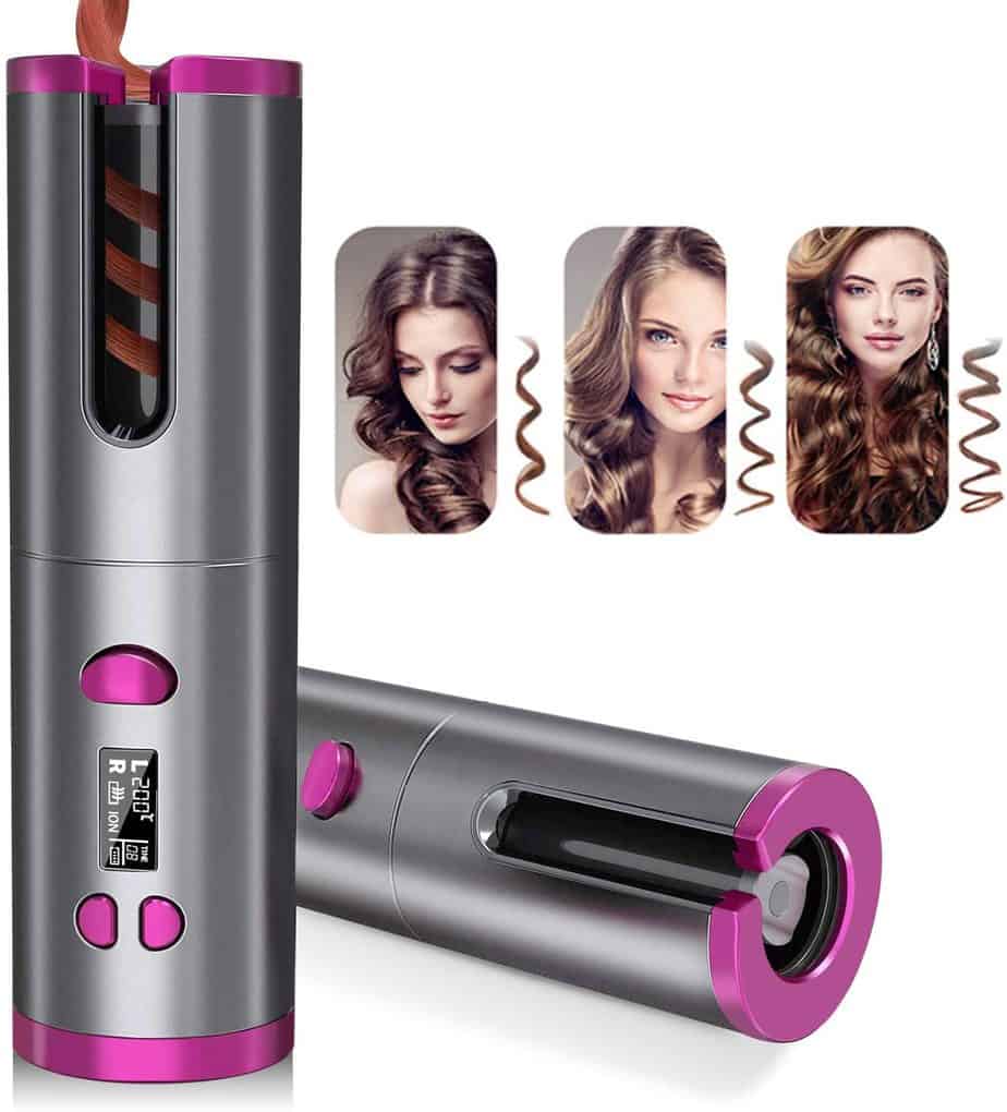 Cordless Auto Hair Curler from WGP