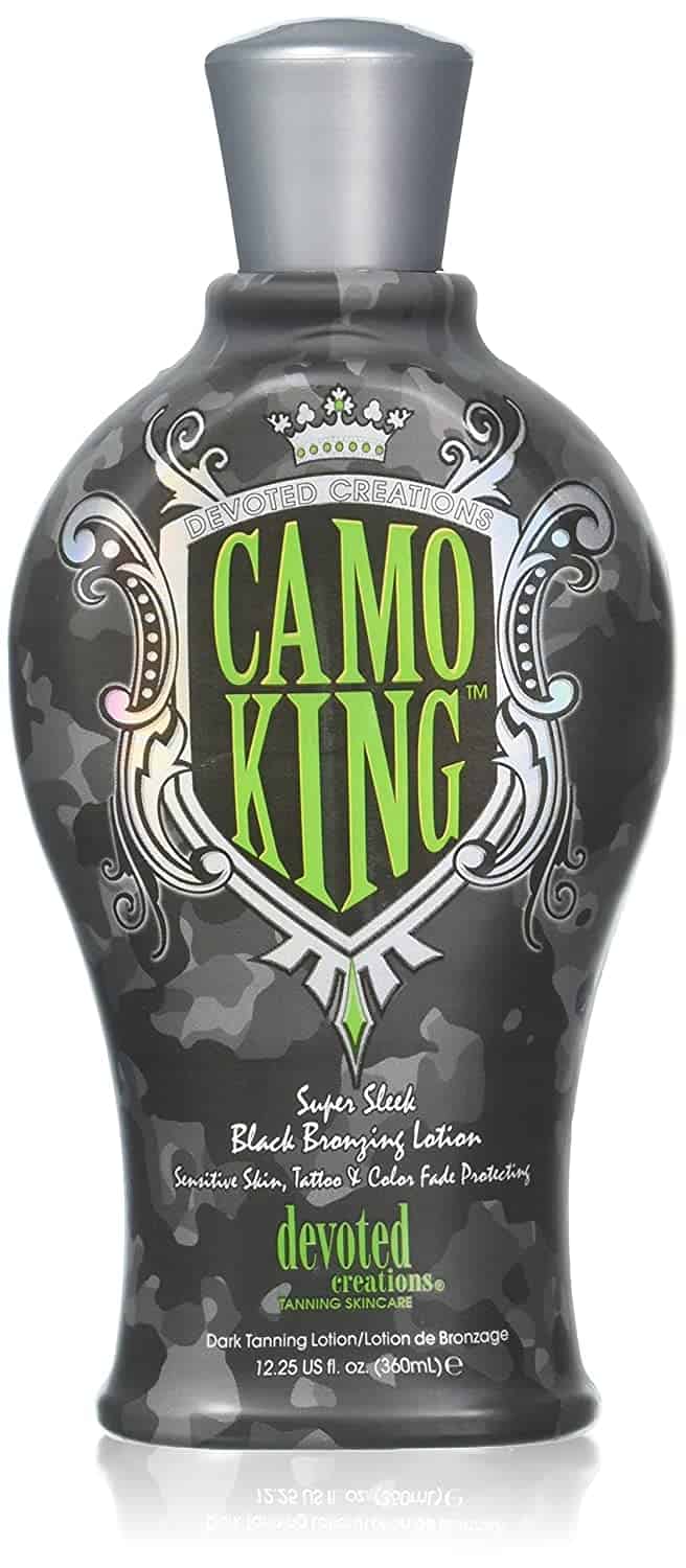Devoted Creations CAMO KING Black Bronzing Lotion