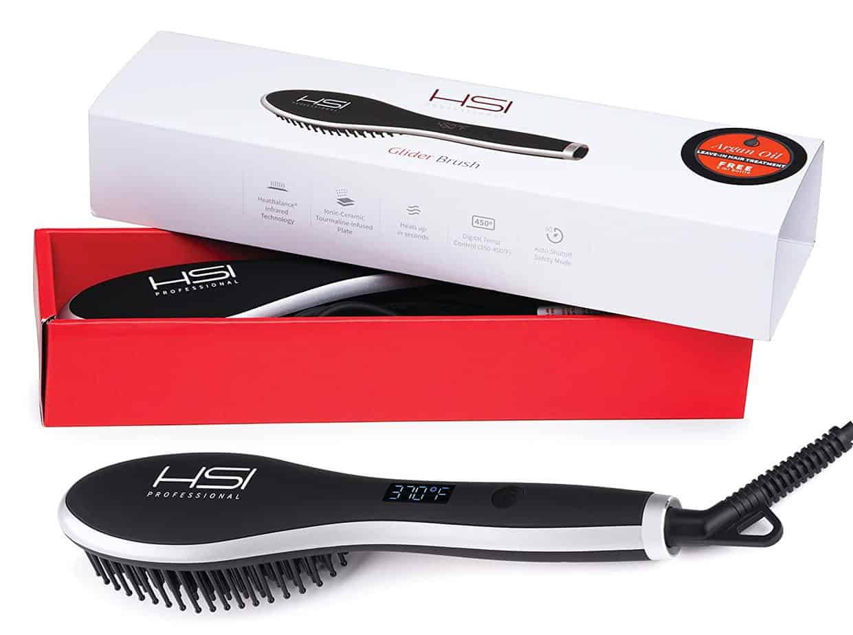 HSI Professional Brush Hair Straightener