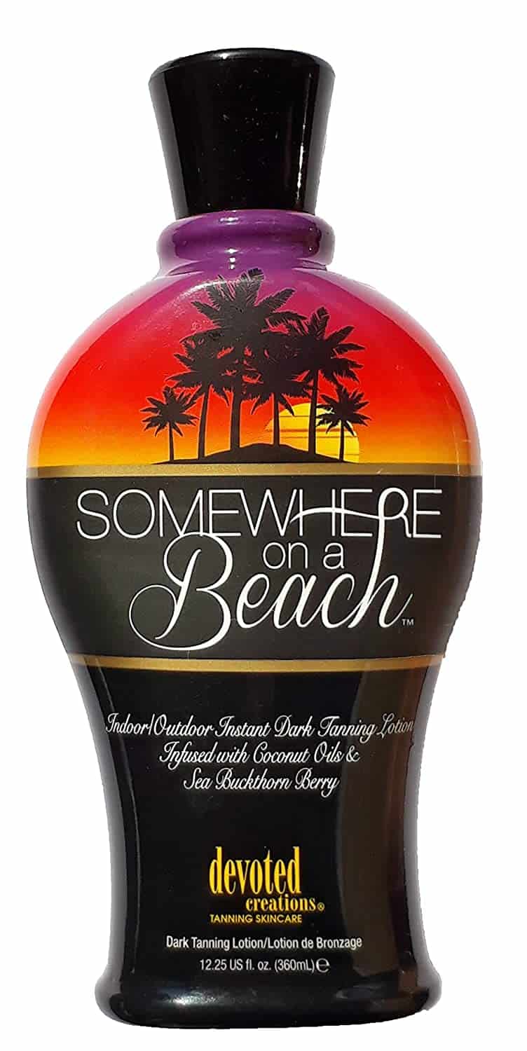 Somewhere on a Beach, Indoor – Outdoor Instant Dark Tanning Lotion