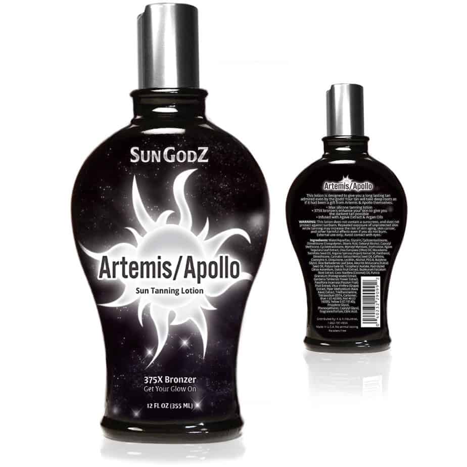 SunGodZ Indoor Tanning Lotion with Bronzer
