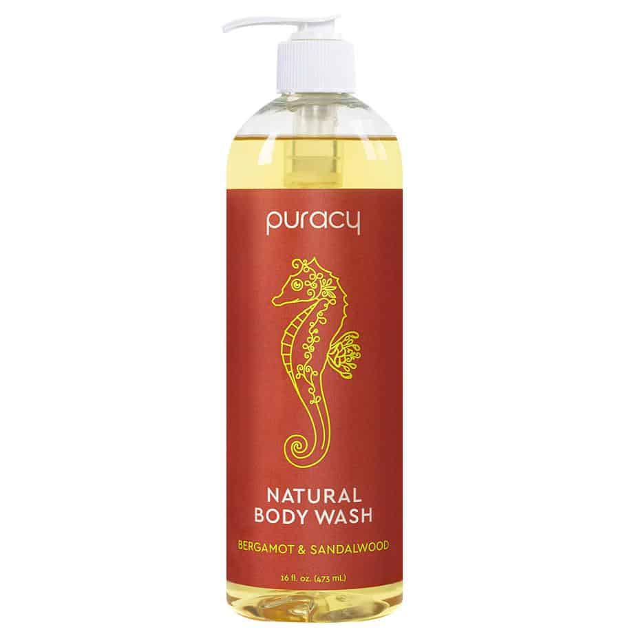 Puracy Natural Body Wash - Best natural antibacterial body wash