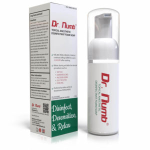 Dr. Numb Anesthetic Foaming Soap For Tattoo And Piercing Aftercare