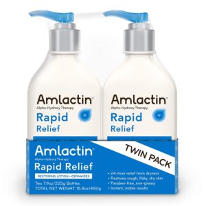 Amlactin Daily vs Rapid Relief Lotions Comparison