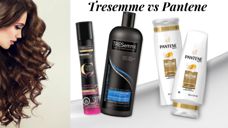 Let’s Compare: Tresemme vs Pantene Shampoo