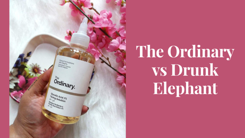 The Ordinary vs Drunk Elephant Product Comparison 2021