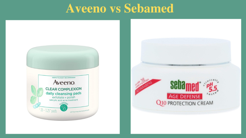 Comparing Aveeno vs Sebamed: Which is the Best Skincare Brand?