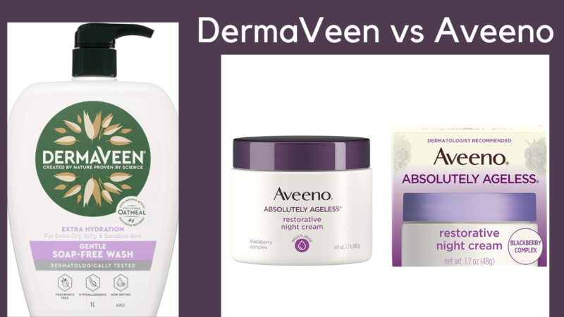 DermaVeen vs Aveeno: Smooth Skin