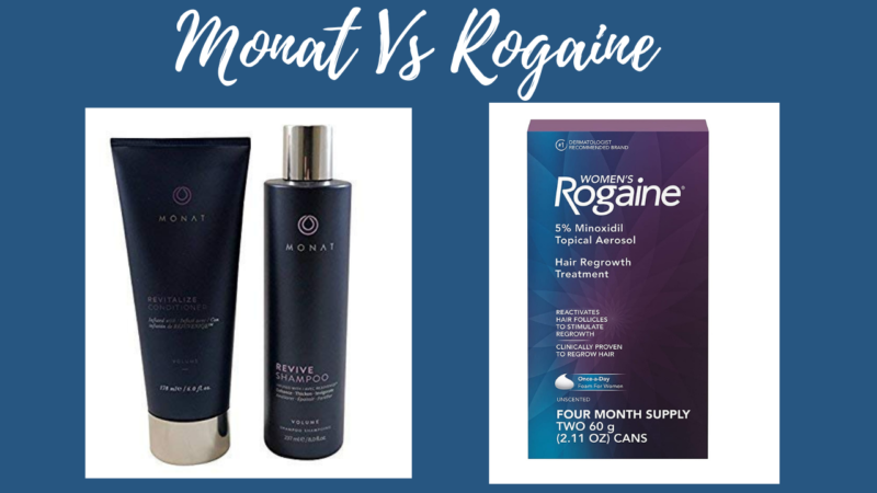 Comparing Monat vs Rogaine: Which Hair Regrowth Product is Best?