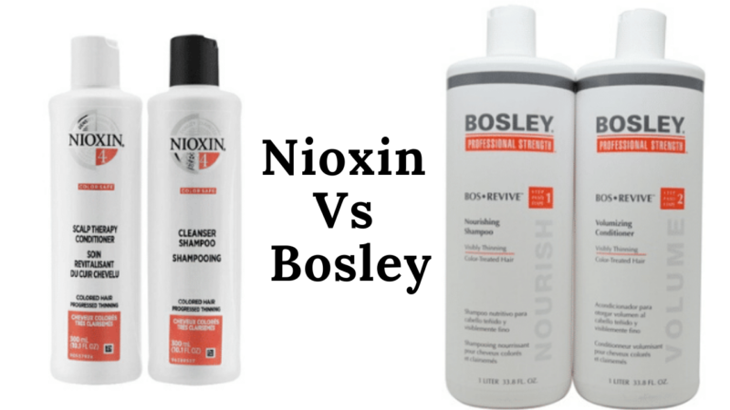 Comparing Nioxin and Bosley Hair Care Products: Which is Best for You?