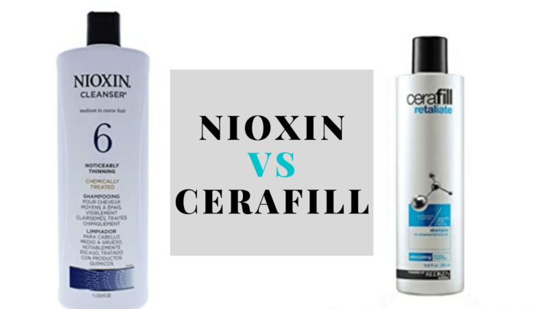 Nioxin vs Cerafill: Which Hair Care System is Right for You?