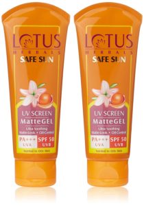 Biotique vs Lotus Sunscreen